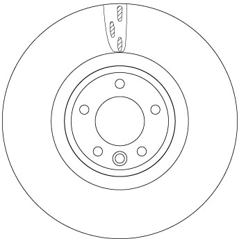 Brake Disc (Front axle)  Art. DF6957S