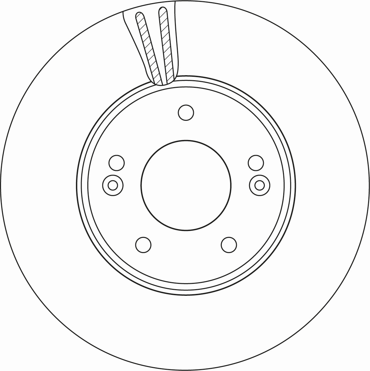 Brake Disc (Front axle)  Art. DF6966