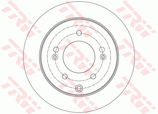 Brake Disc (Rear axle)  Art. DF7819