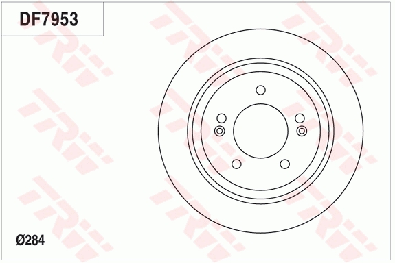 Brake Disc (Standard model)  Art. DF7953