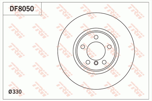 Brake Disc (Front axle)  Art. DF8050