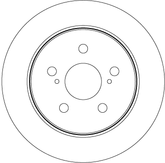 Brake Disc (Rear axle)  Art. DF8335