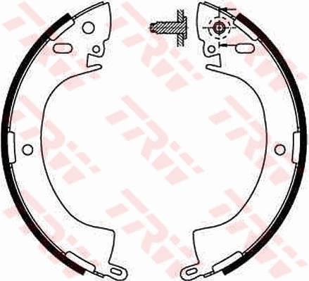 Brake Shoe Set (Rear axle)  Art. GS8185