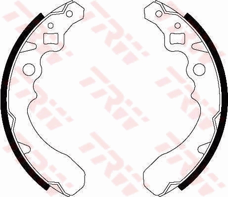 Brake Shoe Set (Rear axle)  Art. GS8282