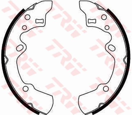 Brake Shoe Set (Rear axle)  Art. GS8520