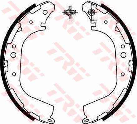 Brake Shoe Set (Rear axle)  Art. GS8590