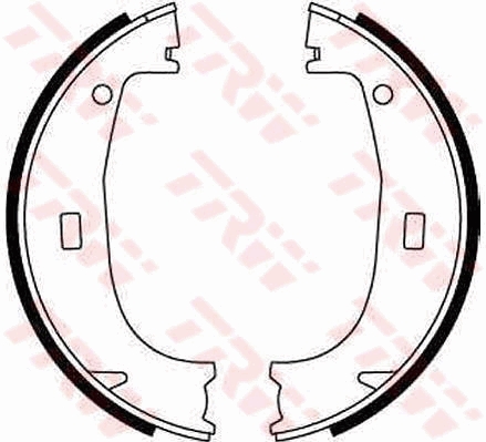 Brake Shoe Set, parking brake  Art. GS8594