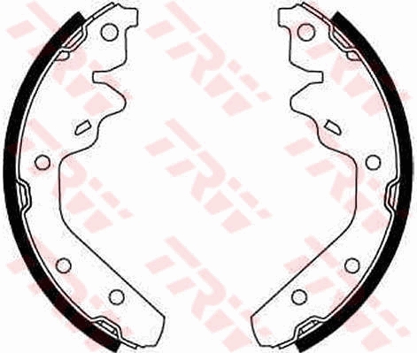 Brake Shoe Set (Rear axle)  Art. GS8644