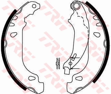 Brake Shoe Set (Rear axle)  Art. GS8669