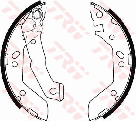 Brake Shoe Set (Rear axle)  Art. GS8684