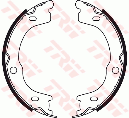 Brake Shoe Set, parking brake  Art. GS8784