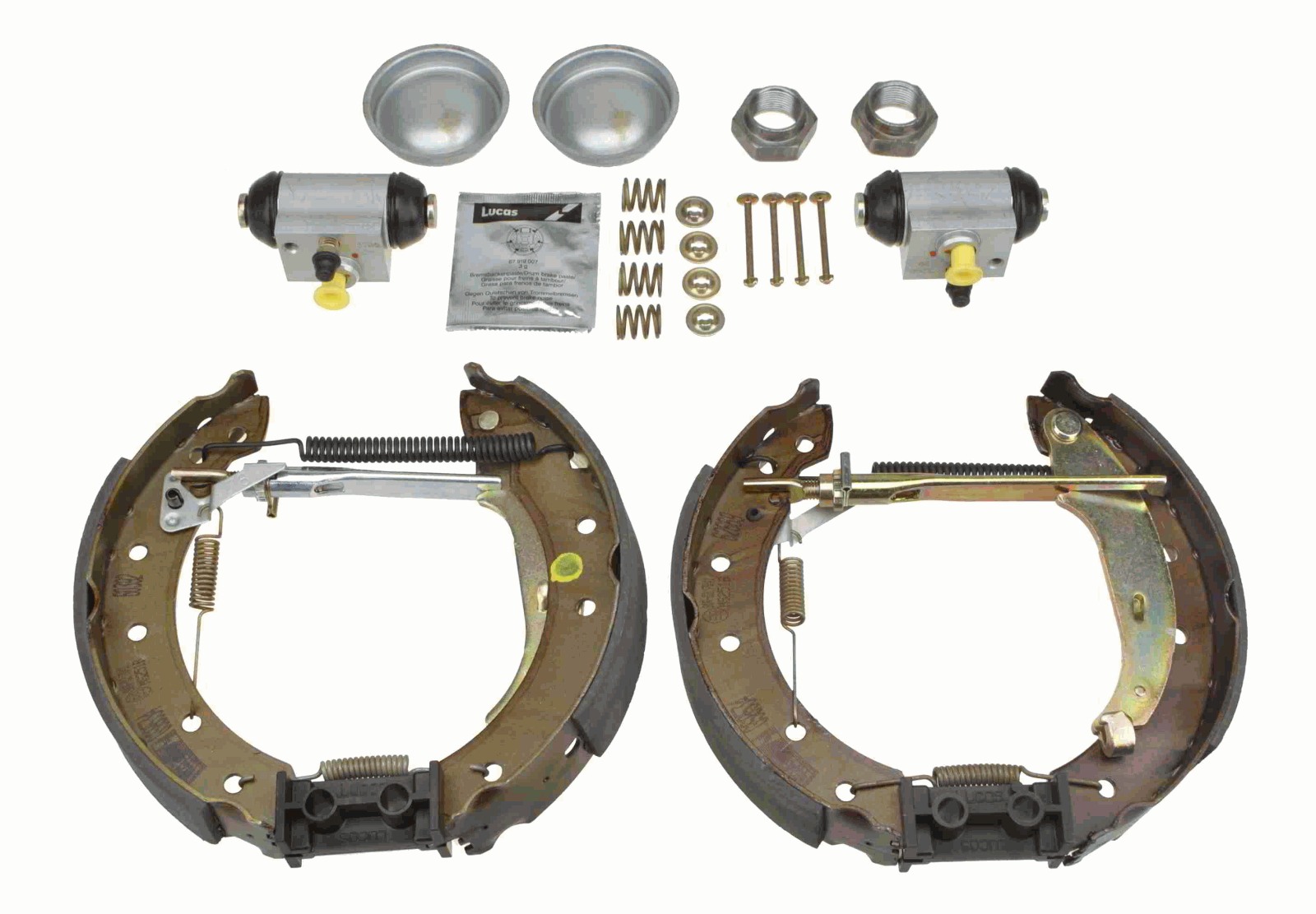 Brake Shoe Set (Rear axle)  Art. GSK1255