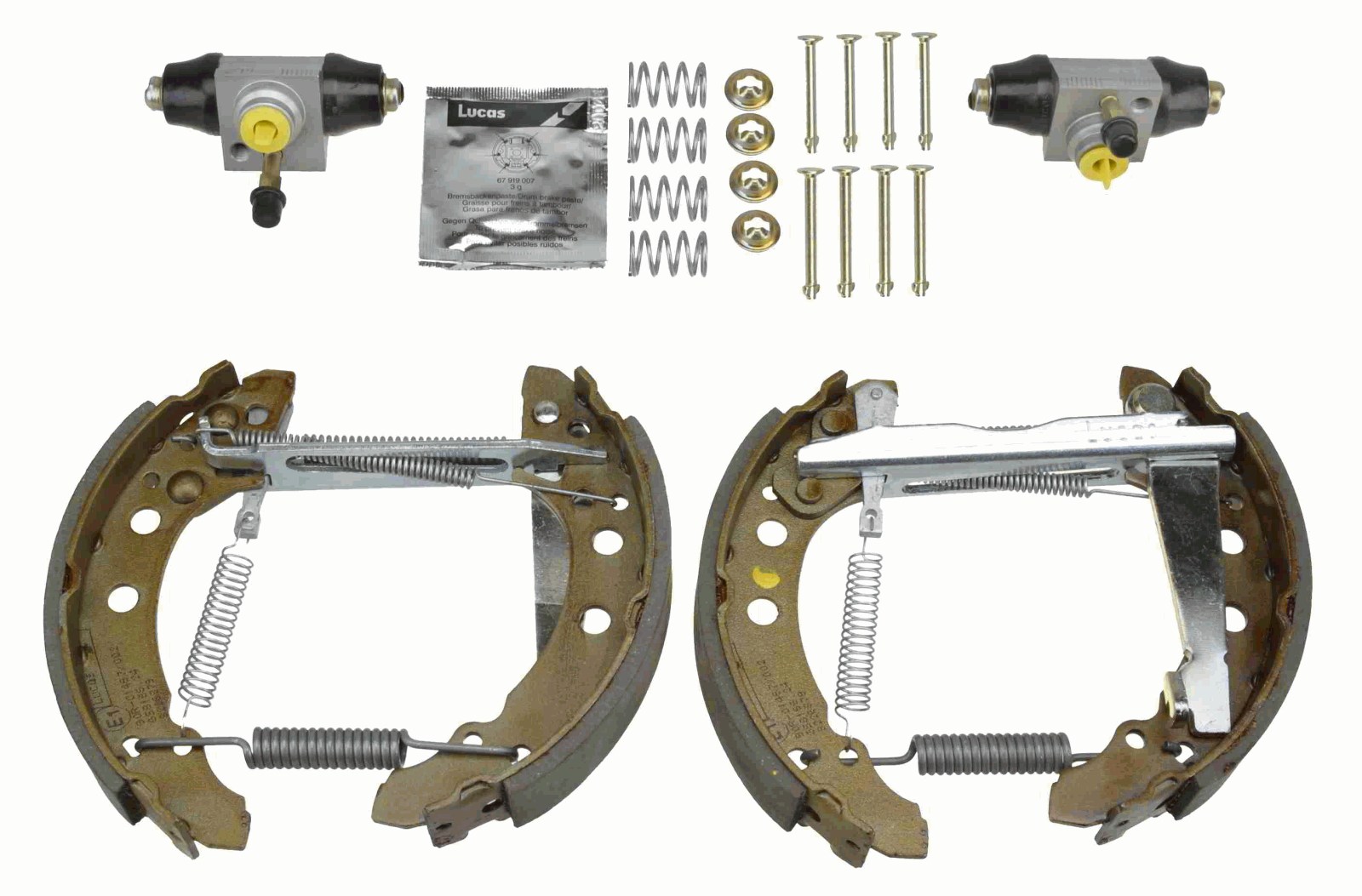 Brake Shoe Set (Rear axle)  Art. GSK1501