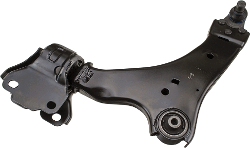 Control/Trailing Arm, wheel suspension (Front axle, left)  Art. JTC2541