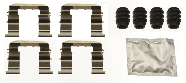 Accessory Kit, disc brake pad (Front axle)  Art. PFK714