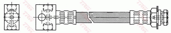 Brake Hose (Rear axle)  Art. PHA389