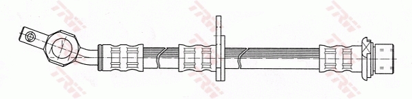 Brake Hose (Rear axle, left)  Art. PHD374