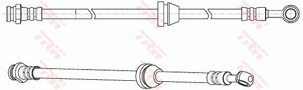 Brake Hose (Front axle)  Art. PHD947