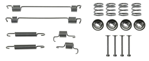 Accessory Kit, brake shoes (Rear axle, both sides)  Art. SFK240