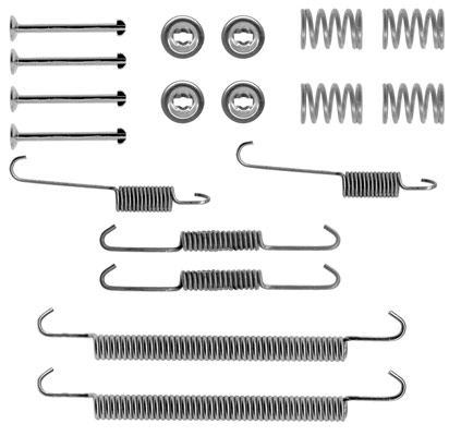 Accessory Kit, brake shoes (Rear axle)  Art. SFK264