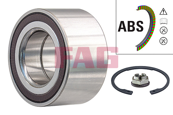 Wheel Bearing Kit (Rear axle, Left, Right, Front axle)  Art. 713620410