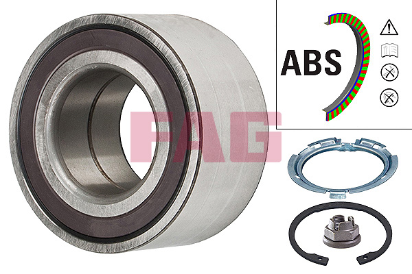 Wheel Bearing Kit (Front axle)  Art. 713630990