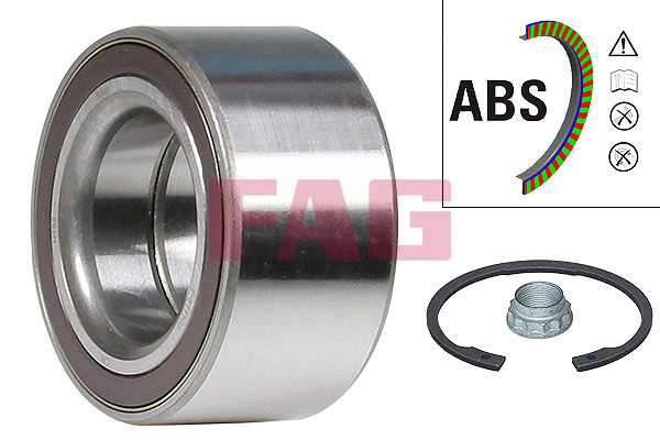 Wheel Bearing Kit (Left, Rear axle, Right)  Art. 713649550