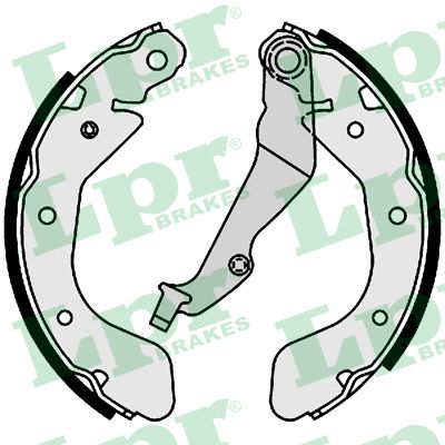 Brake Shoe Set (Rear axle)  Art. 01001