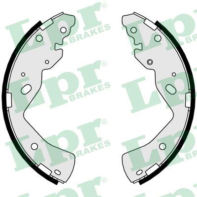 Brake Shoe Set (Rear axle)  Art. 01019