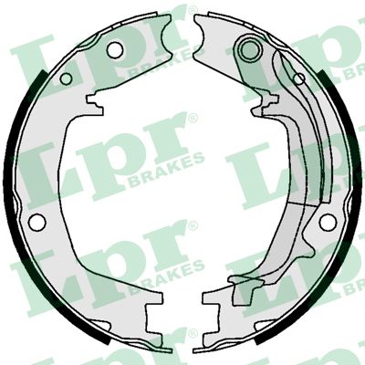 Brake Shoe Set, parking brake  Art. 01062