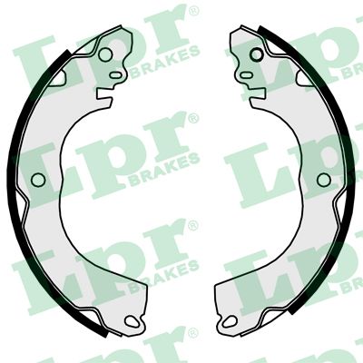 Brake Shoe Set (Rear axle)  Art. 01097