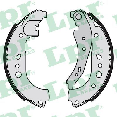 Brake Shoe Set (Rear axle)  Art. 01181