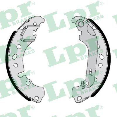 Brake Shoe Set (Rear axle)  Art. 01193