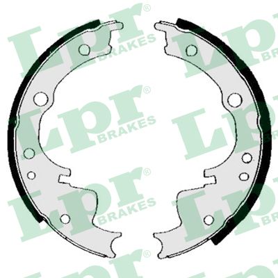 Brake Shoe Set (Rear axle)  Art. 04330