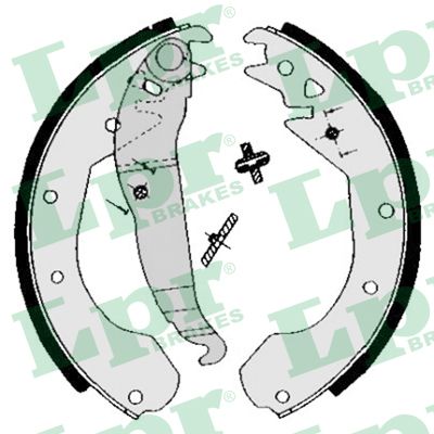 Brake Shoe Set (Rear axle)  Art. 04650