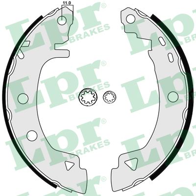 Brake Shoe Set (Rear axle)  Art. 04920