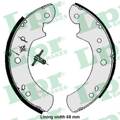 Brake Shoe Set (Rear axle)  Art. 05060