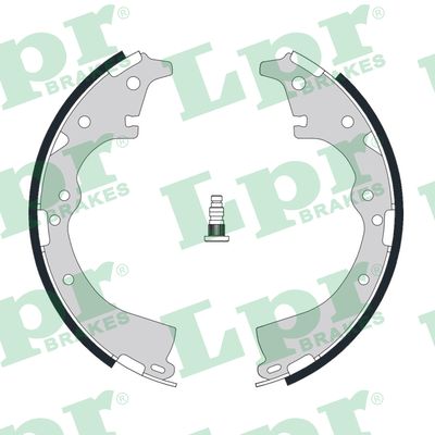 Brake Shoe Set (Rear axle)  Art. 05290