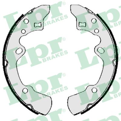 Brake Shoe Set (Rear axle)  Art. 05620