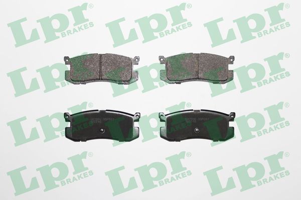 Brake Pad Set, disc brake (Rear axle)  Art. 05P037