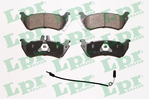 Brake Pad Set, disc brake (Rear axle)  Art. 05P1000A