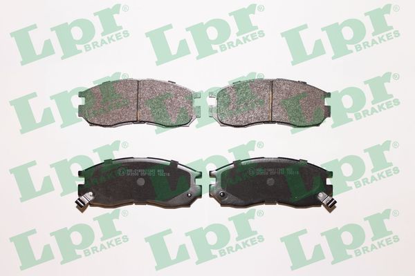 Brake Pad Set, disc brake (Front axle)  Art. 05P1012