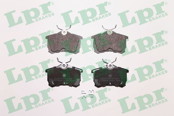 Brake Pad Set, disc brake (Rear axle)  Art. 05P1037