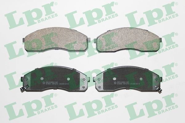 Brake Pad Set, disc brake (Front axle)  Art. 05P1072