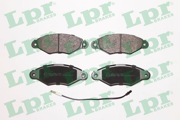 Brake Pad Set, disc brake (Front axle)  Art. 05P1106