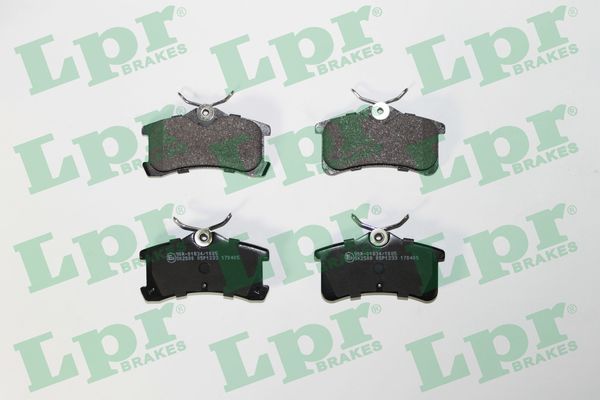 Brake Pad Set, disc brake (Rear axle)  Art. 05P1233