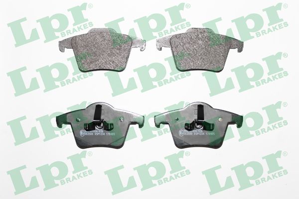 Brake Pad Set, disc brake (Rear axle)  Art. 05P1234