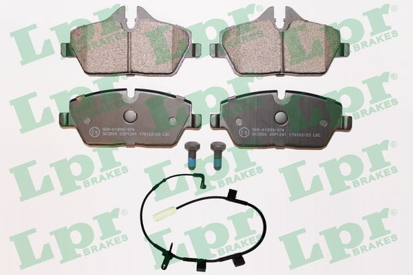 Brake Pad Set, disc brake (Front axle)  Art. 05P1241A