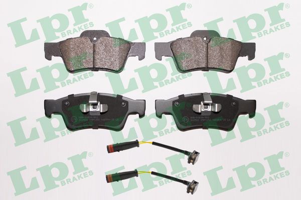 Brake Pad Set, disc brake (Rear axle)  Art. 05P1254A