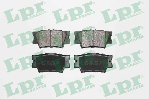 Brake Pad Set, disc brake (Rear axle)  Art. 05P1281